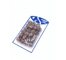 E ACCESSOIRES - Grosse Perles En Bois Marron E Accessoires ACCESSOIRES DE COIFFURE