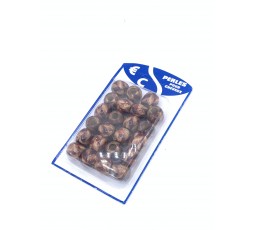 E ACCESSOIRES - Grosse Perles En Bois Marron E Accessoires ACCESSOIRES DE COIFFURE