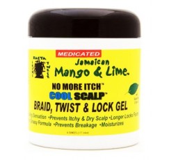 Jamaican Mango & Lime- Cool Scalp Braid, Twist & Lock Gel JAMAICAN MANGO & LIME SOIN LOCKS