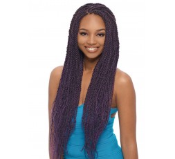 JANET COLLECTION - Meche Crochet Braids, Vanilles 3X Twist Afro Braid  MÈCHES A TRESSER