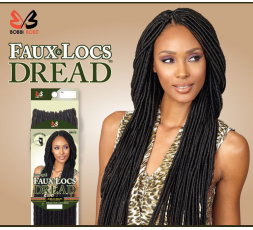 BOBBI BOSS - Crochet Braid Fausse Locks (BOMBA FAUX LOCS DREAD 20" Loop) BOBBI BOSS MECHES POUR LOCKS