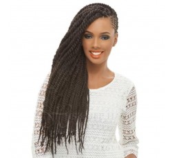 JANET COLLECTION - Meche Braid, Vanilles Twist Afro Braid JANET COLLECTION  CROCHET BRAID BOUCLÉ