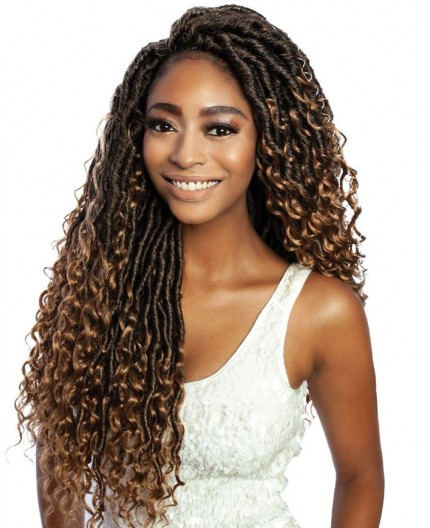 MANE CONCPET - Mèches Crochet Braids Pour Faux Locs ( 3X Boho Goddess Locs )