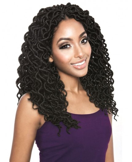 MANE CONCEPT - Mèches Crochet Braids Fausses Locks ( CURLED FAUX LOCS )