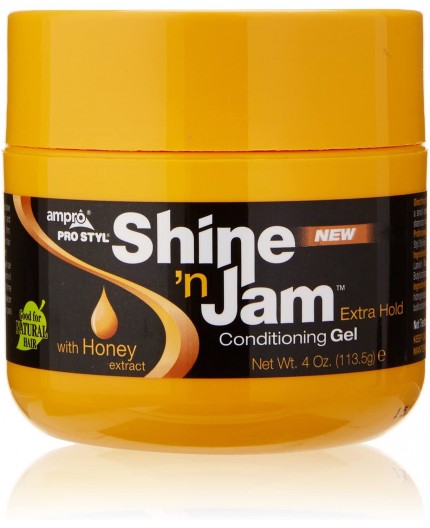AMPRO Shine 'N Jam - Gel Hydratant Extra Fort 113gr  (Conditioning Gel Extra Hold)
