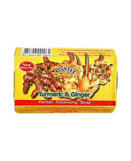 ASANTEE - Savon Curcuma & Gingembre ( Tumeric & Ginger Soap )