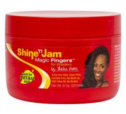 Shine 'N Jam - MAGIC FINGERS - Gel Hydratant Extra Fort 227GR (Conditioning Gel Extra Hold) AMPRO GEL