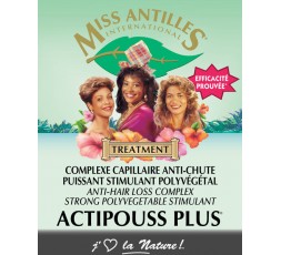 Miss Antilles- ActiPouss Plus x4 Ampoules MISS ANTILLES AMPOULES