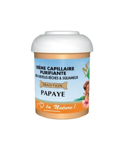 Miss Antilles- Crème Capillaire Purifiante à la Papaye