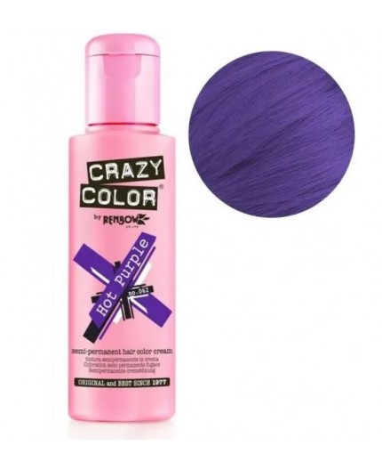 CRAZY COLOR - Coloration Capillaire Couleur Hot Purple