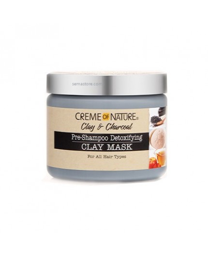 CREME OF NATURE - CLAY & CHARCOAL - Masque