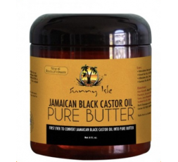 SUNNY ISLE - Beurre de Noix de Coco & à l'Huile de Ricin Noire Pure ( Black Castor Oil Pure Butter Coconut 4) SUNNY ISLE  CRÈ...