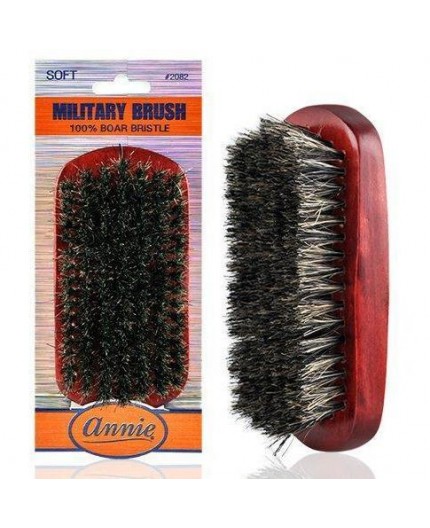 ANNIE - Brosse à Cheveux aux Poils de Sanglier ( Military Brush Soft 2082 )