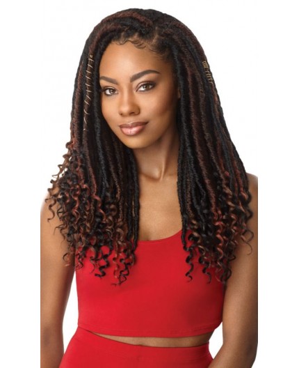 Crochet Braid Locks 18" (Straight Bahama Locs ) - Outre