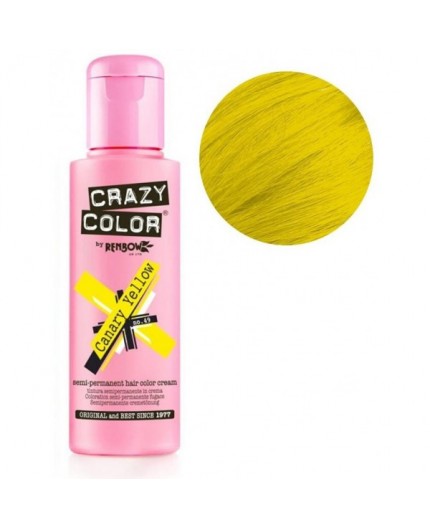 CRAZY COLOR Coloration Capillaire Canary Yellow