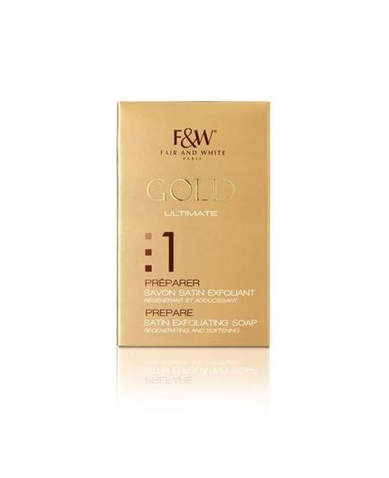 FAIR AND WHITE - GOLD - 1 : Savon Argan Exfoliant