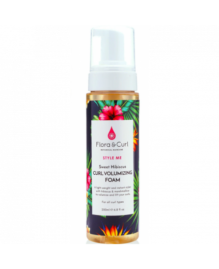 FLORA & CURL Mousse Coiffante Sweet Hibiscus Curl Weet Volumizing Foam