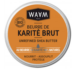 WAAM - Beurre de Karité Brut Bio WAAM LAIT HYDRATANT