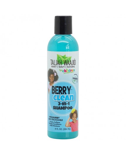 Taliah Waajid- Shampoing 3 en 1 Berry Clean