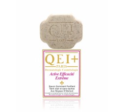 QEI+ Efficacité Extrême- Savon Éclaircissant Gommant