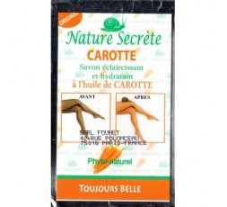 Nature Secrète Carotte- Savon Éclaircissant NATURE SECRETE  SAVON