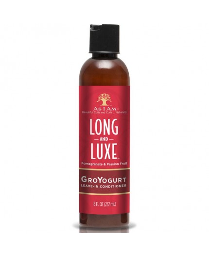 AS I AM Longue & Luxe- Gro Yogurt Leave-in conditioner