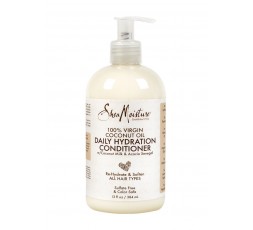 SHEA MOISTURE - 100% VIRGIN COCONUT OIL - Après-Shampoing à l'huile de Coco (Daily Hydratation Conditioner) - 384ml SHEA MOIS...