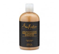 SHEA MOISTURE - AFRICAN BLACK SOAP - Shampoing Clarifiant (Deep Cleansing Shampoo) - 384ml SHEA MOISTURE Accueil