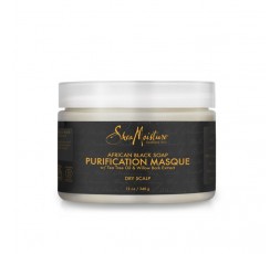 SHEA MOISTURE - AFRICAN BLACK SOAP - Masque Capillaire Purifiant (Purification Masque) - 340g SHEA MOISTURE MASQUE