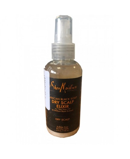 SHEA MOISTURE - AFRICAN BLACK SOAP - Sérum Apaisant (Dry Scalp Elixir) - 118ml