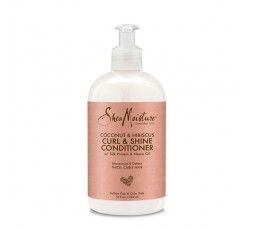 SHEA MOISTURE - COCONUT & HIBISCUS - Après-Shampoing Boucles & Brillance (Curl & Shine Conditioner) - 384ml SHEA MOISTURE Acc...