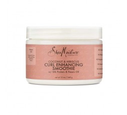 SHEA MOISTURE - COCONUT & HIBISCUS - Crème Smoothie Définition Boucles & Brillance (Curl Enhancing Smoothie) - 340g