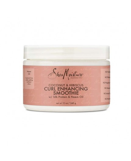 SHEA MOISTURE - COCONUT & HIBISCUS - Crème Smoothie Définition Boucles & Brillance (Curl Enhancing Smoothie) - 340g