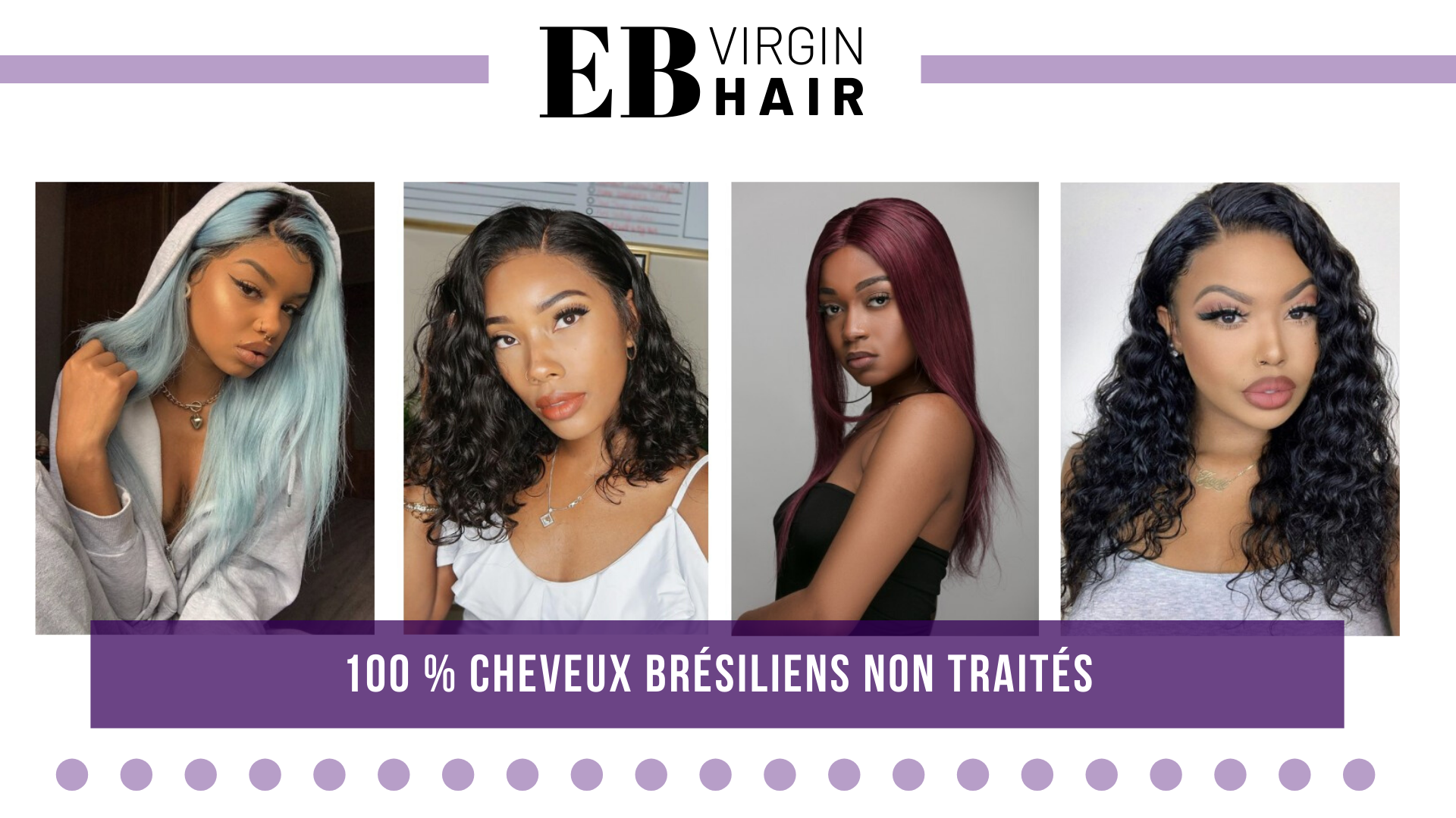 3-LA-LACE-FRONTAL-EB-VIRGIN-HAIR-cheveux-brésiliens-non-traités 100% human virgin hair